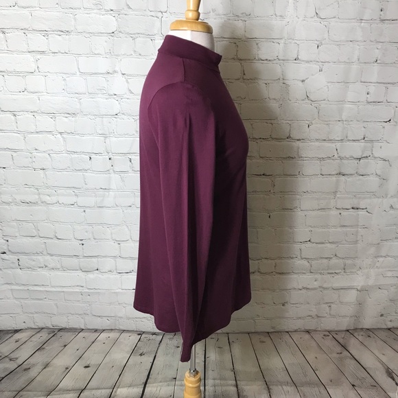 LOGO by Lori Goldstein mock turtleneck tunic - Picture 4 of 4